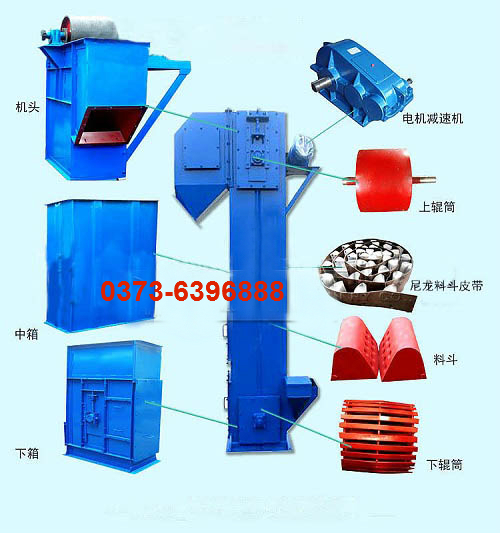 TD斗式提升機結構 TD斗式提升機結構